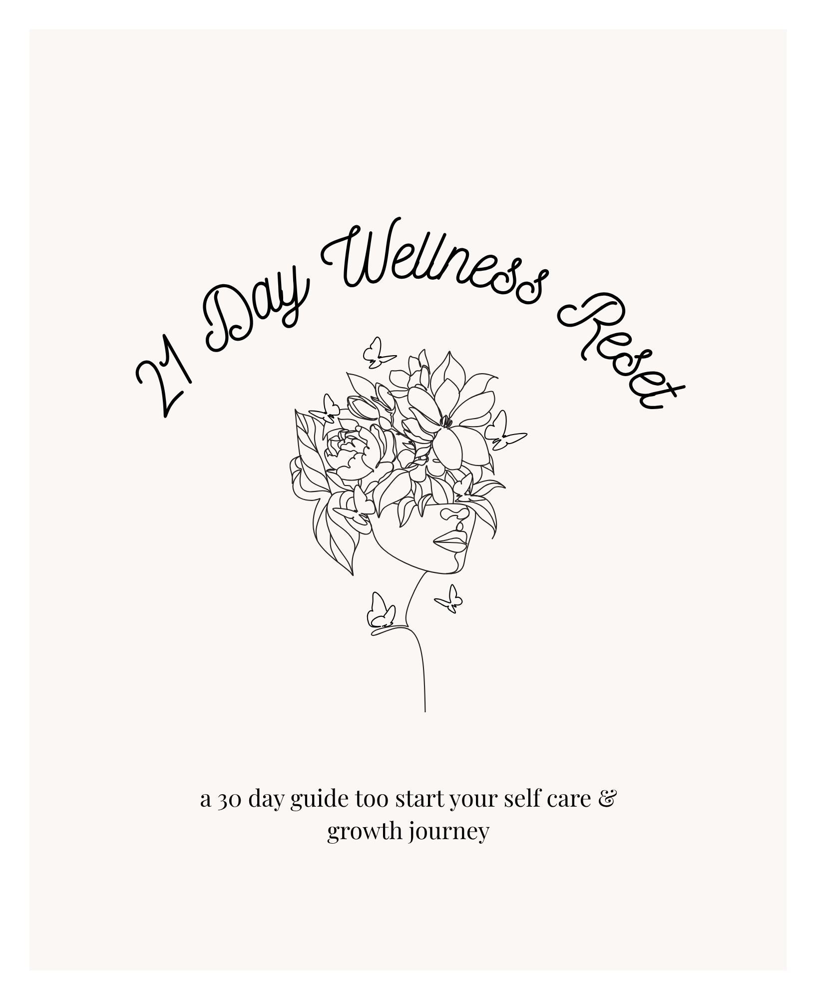 21 Day Reset Wellness Planner