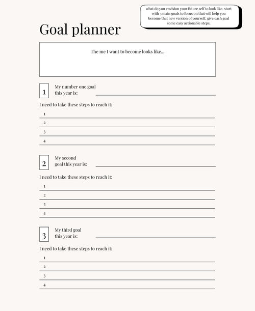 21 Day Reset Wellness Planner